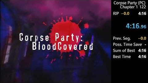Corpse Party Chapter 1 Speedrun WR 4:16 (PC)