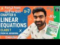 👉👁️Linear Equation Class 7 Exercise 6.2 Chapter 6 Maths Part 3 Q11 to Q15 ML Aggarwal ICSE