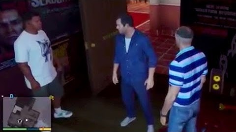 GTA 5 - All 3 Characters Meet Up