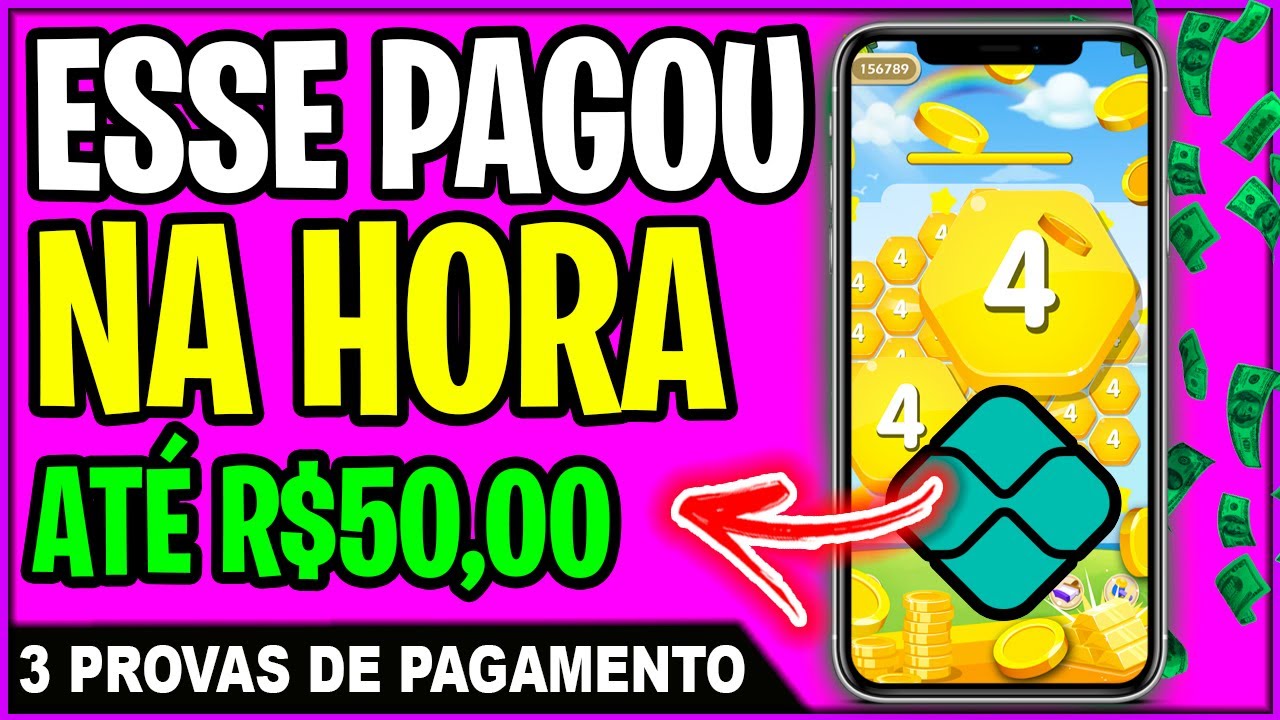 [RECEBA EM 10 SEGUNDOS] APP DE JOGO QUE GANHA DINHEIRO DE VERDADE – LANÇAMENTO