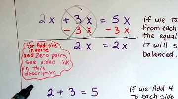 Algebra I #1.7a, Equations