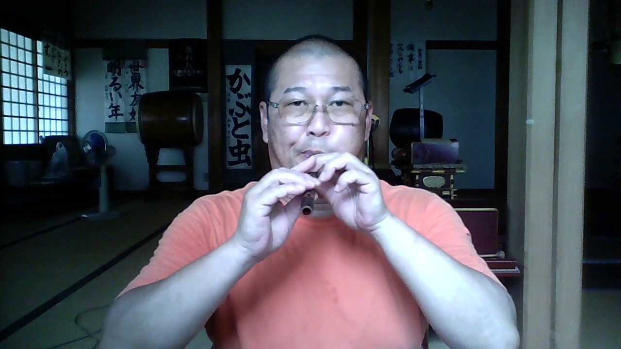 雅楽篳篥・壱越調音取 - YouTube