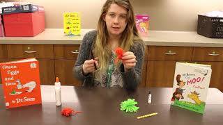 Virtual Craft - Dr. Seuss Truffula Tree