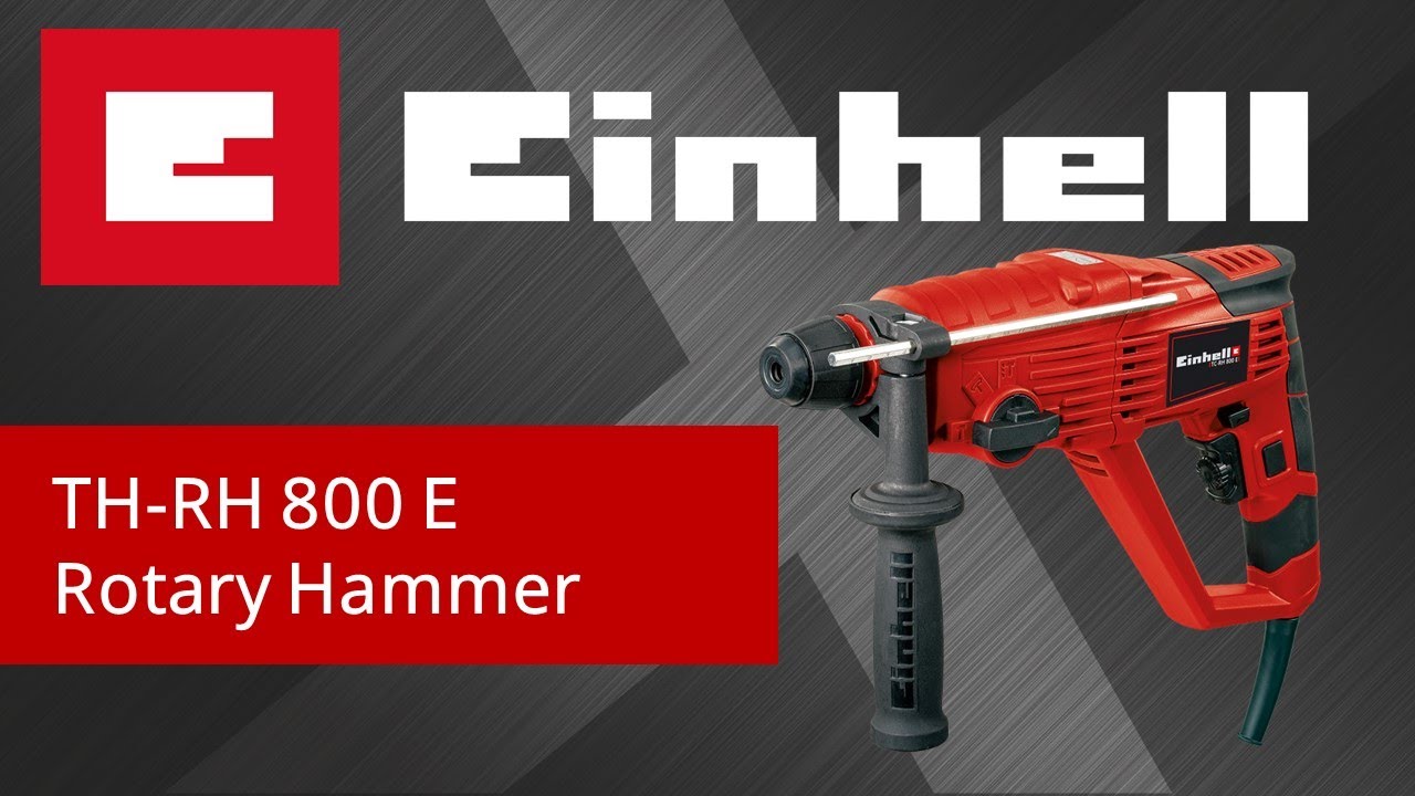 Einhell TH RH 800 E - Rotary Hammer - YouTube