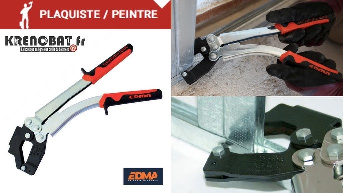 Pince à sertir Master Profil bi-matière 26 cm EDMA