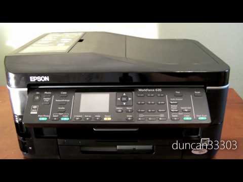 Epson WorkForce 635 Unboxing and Review