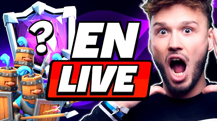 🔴Ce soir c'est TOP 1 sur Clash Royale !