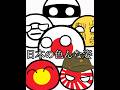 日本の色んな姿【完成版】 Japan flag history #countryballs #ポーランドボール