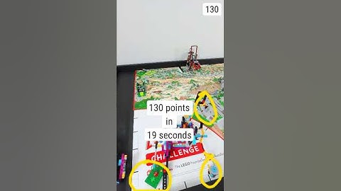 Combining Missions 1, 2, 3 & 4 into a single run.  #fllunearthed #fll #lego #unearthed