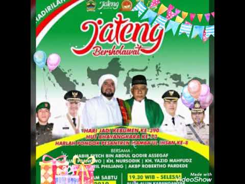 Jateng Bershalawat Bersama Habib Sech Bin Abdul Qodir Assegaf Jum At 12 Juli 2019