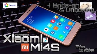 Xiaomi Mi4S (Hands-on & Unboxing) 5.0 FHD, Snapdragon 808, Fingerprint ID, USB Type-C // by s7yler