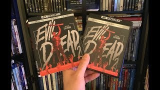 Evil Dead 2 4K BLU RAY REVIEW + Unboxing