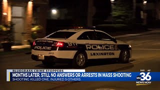Months later still no answers or arrests in mass shooting case