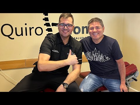 Por dolor lumbar irradiado, con el DC. Diego Ibarra