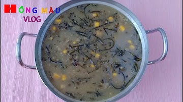 CÁCH NẤU CHÈ ĐẬU XANH NƯỚC CỐT DỪA THƠM BÉO - Hồng Màu Vlog