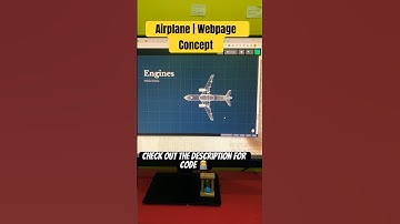 Airplanes | Webpage Concept #tutorials #coding #shorts
