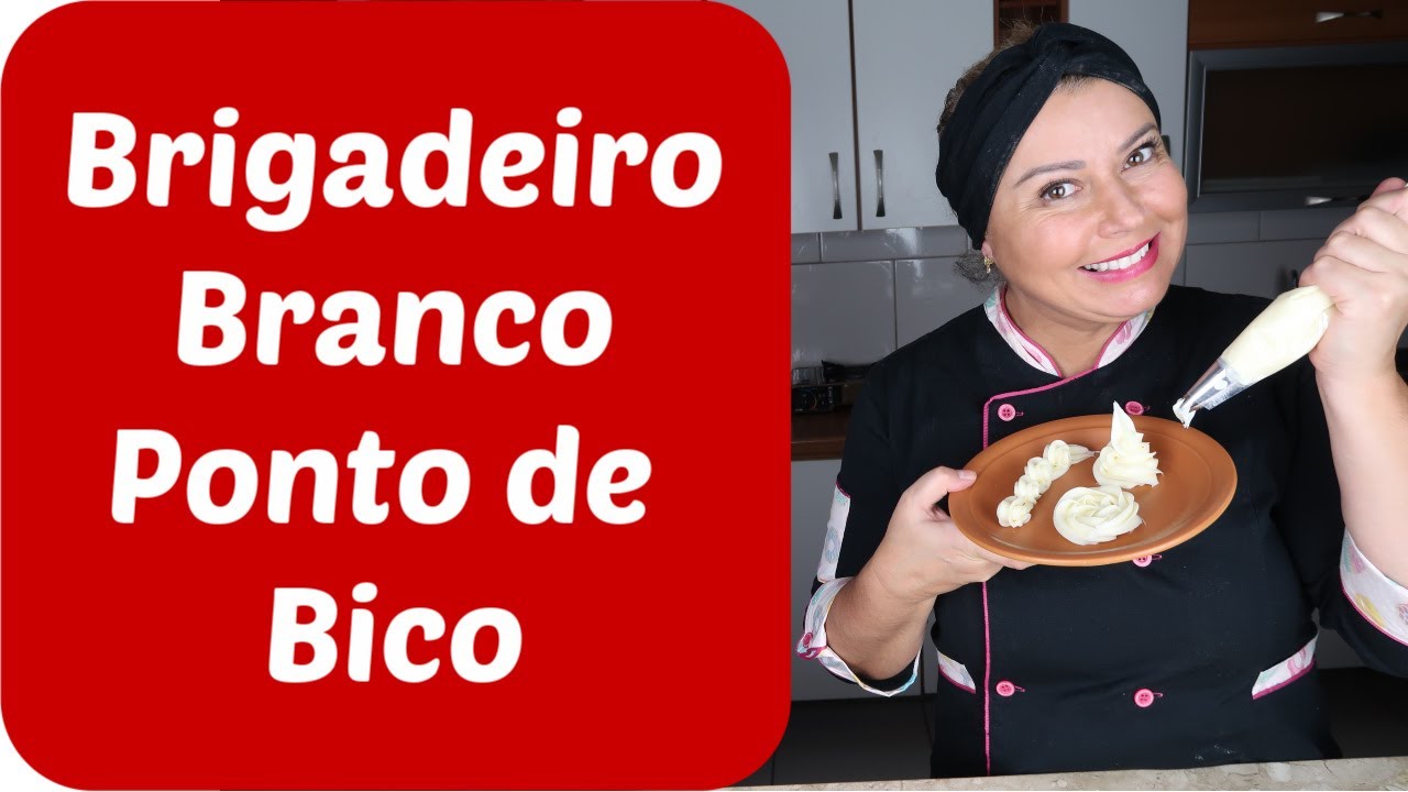 Brigadeiro Branco em Ponto de Bico - Confeitaria Online Oficial - YouTube