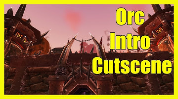 Orc Starting Zone: Intro to Durotar Cutscene