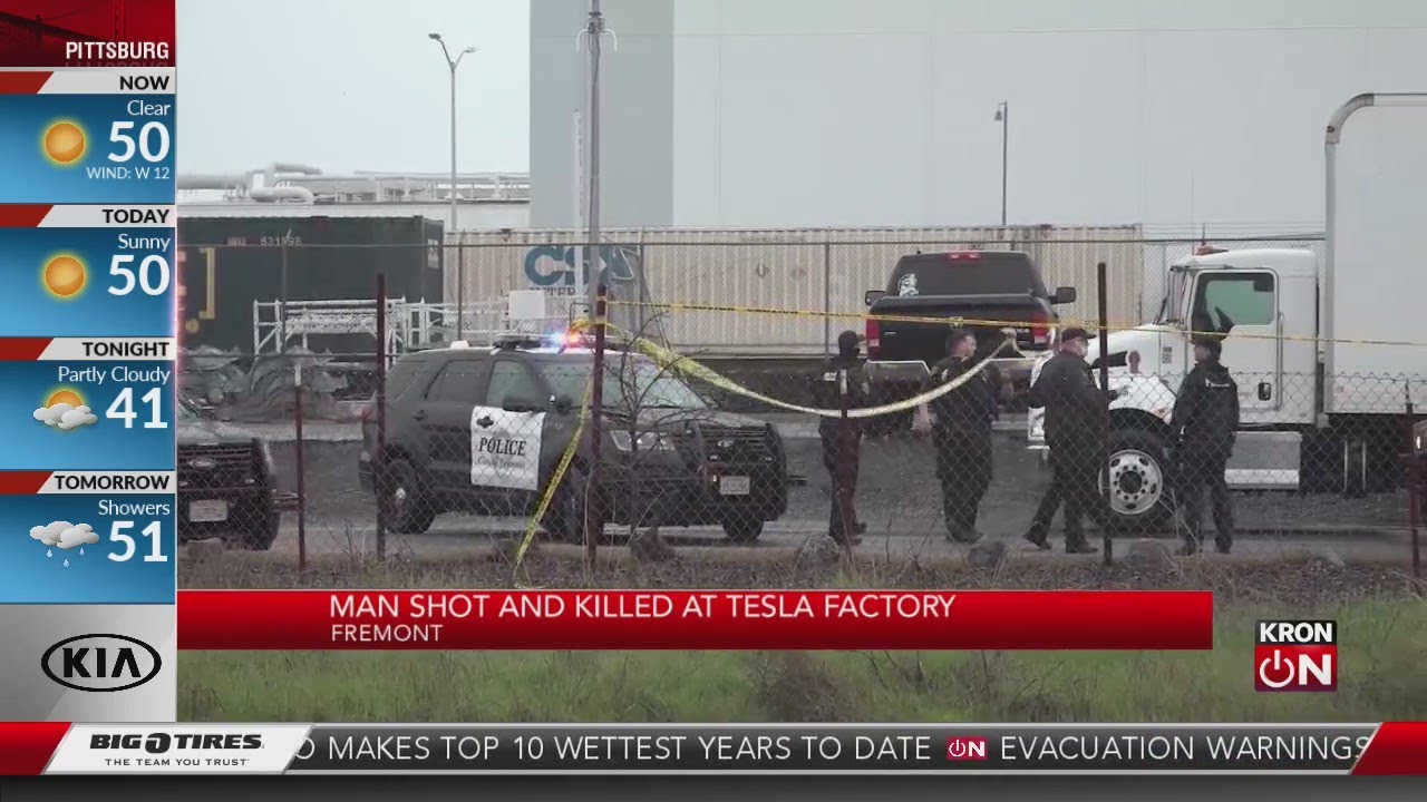 Tesla employee arrested for fatally shooting coworker in Fremont factory parking lot: police