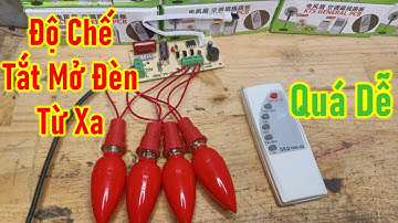 Độ chế tắt mở đèn từ xa cực đơn giản @anhthodienbienhoa90