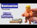 BARBARIAN(Clash Royale) - Plasticine Tutorial.Как Слепить Варвара из Пластилина - Клеш Рояль!