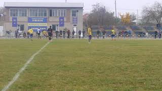 Meci amical de fotbal dintre echipele FC Cimișlia și CF Câmpina, la Cimișlia