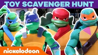 Rise of the TMNT Action Figures  NYC Scavenger Hunt  | Nick