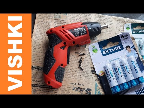 Black and Decker 9019 screwdriver - Lithium Battery Replacement. 