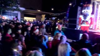 Sam Bailey at Plymouth Christmas Lights Switch On Part 4