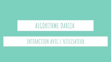 5-Interaction avec l