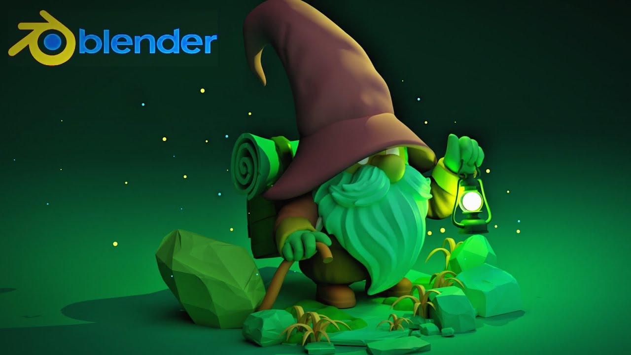 Sculpting a tiny wizard in blender #blender3d #stylizedcharacter # ...
