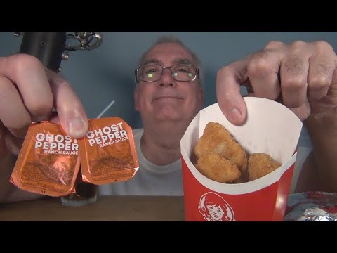 ASMR Trying Wendy's Ghost Pepper Sauce
