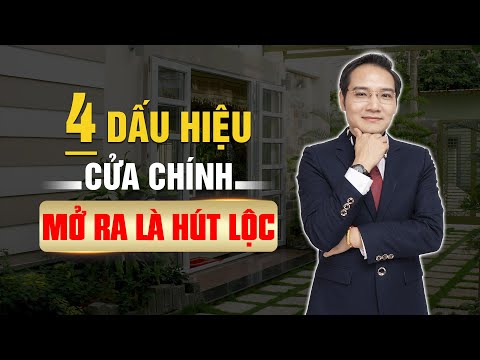 Video Cửa chính có 4 đặc điểm này HÚT tài HÚT lộc, Tiền Vào... - youtube
