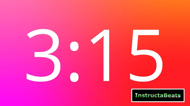 3 Minute 15 Second Timer Countdown - Colorful