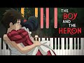 Ask me why mothers message  the boy and the heron  piano tutorial