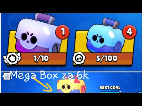 BOX ZA 6k TROFEJÍ| Brawl Star CZ/SK | SmallerCZ