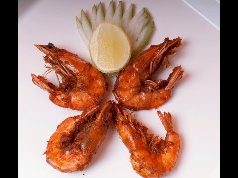 Crispy Fried Shrimp - Prawns with Shell on - By Vahchef @ Vahrehvah.com | Vahchef - VahRehVah