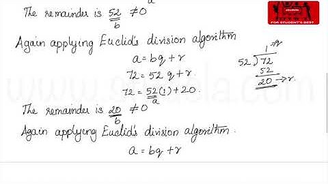 10th Standard Exercise 2.1 Sum 6 (i) (iv) | HCF Euclid’s Division Algorithm | CBSE 10 Maths NCERT