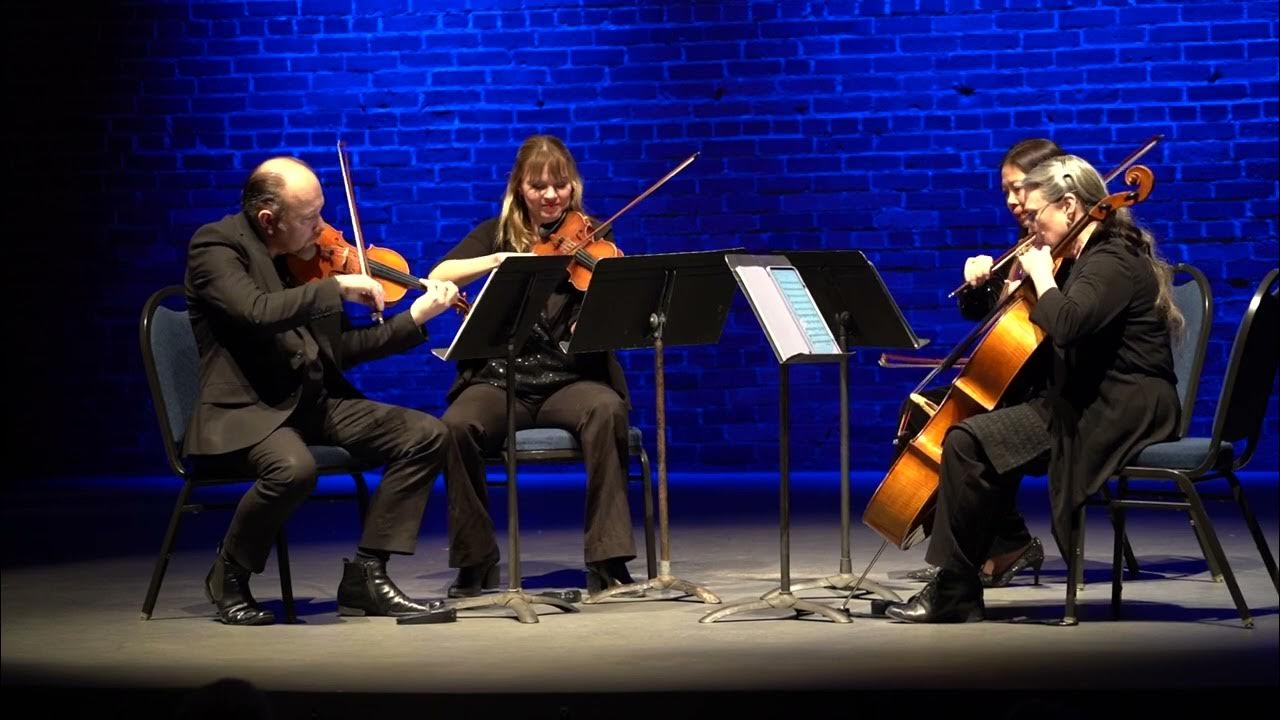 Spokane String Quartet Part 2 Bing Crosby Theater YouTube