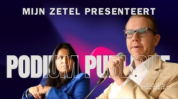 Podium Publique een nieuw programma van Mijn Zetel #burgerparticipatie #MijnZetel #minderpolarisatie