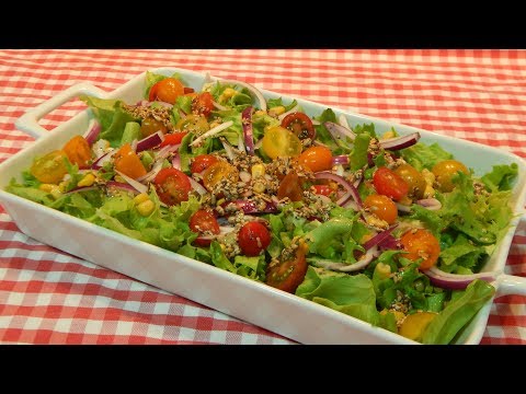 Video: Cómo Hacer Una Ensalada De 