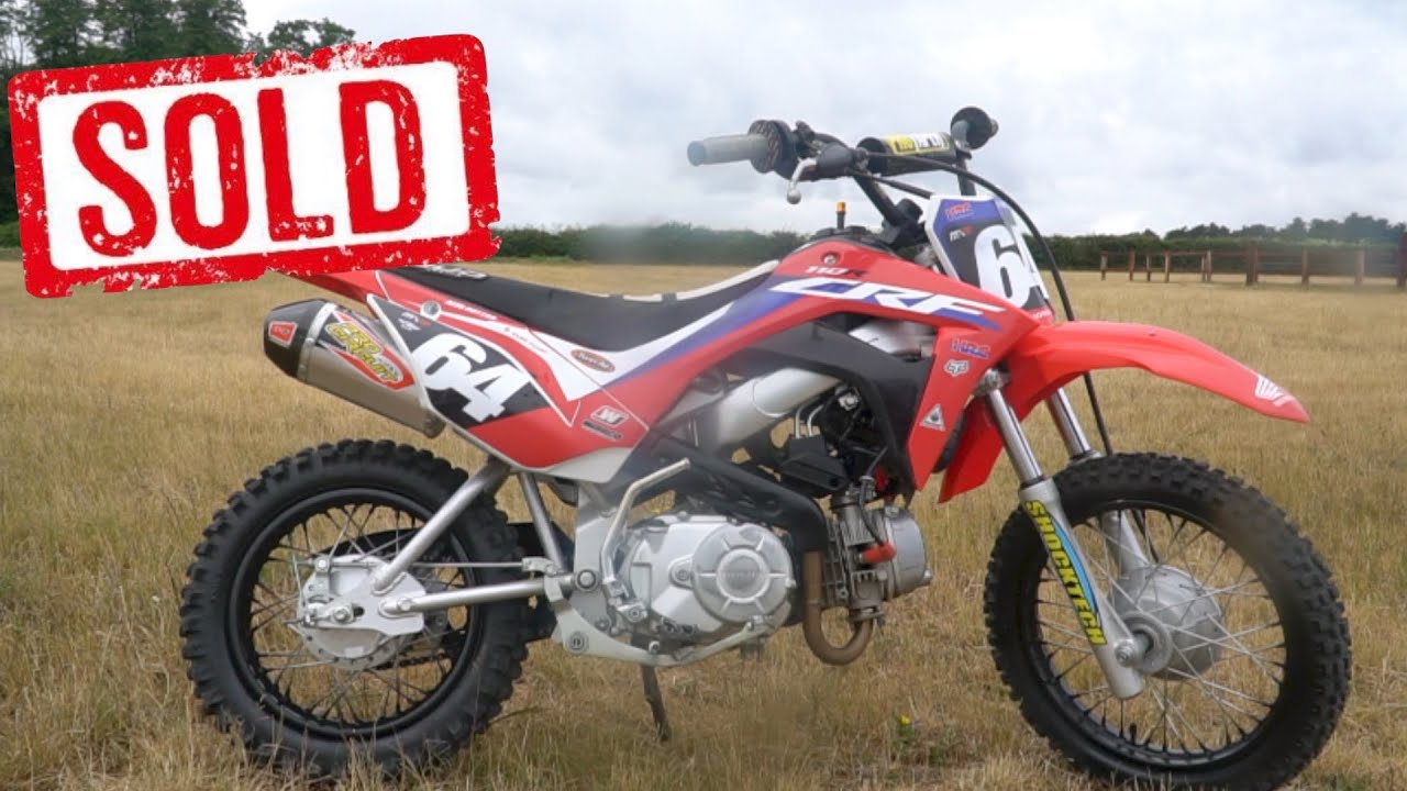 WE SOLD THE 2020 CRF 110!! - YouTube