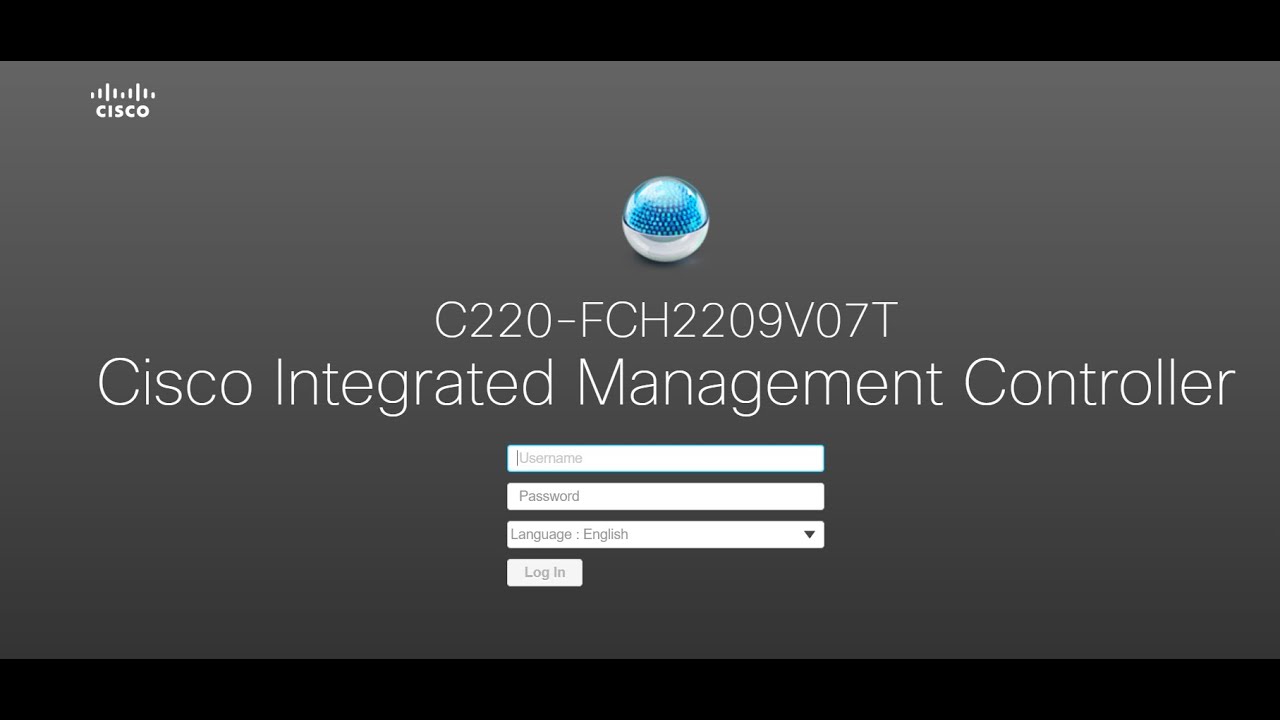 Cisco cimc configuration on cisco ucs c220 m4 server
