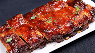 Oven Baked Ribs Recipe | How to make BBQ Ribs in the Oven