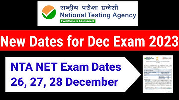 💥New Exam Date Announced for December 2023 | NTA CSIR NET 2023 | NTA NET Dec 2023 |UGC NET Mentor