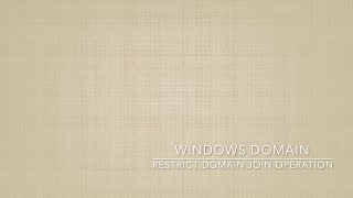 Prevent non-admin users from joining client computers to domain | 12/100 hands-on examples