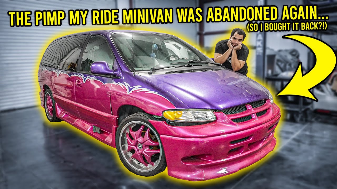 This "Pimp My Ride" Minivan Abandoned AGAIN...So I Bought It YouTube