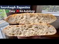 The EASIEST Sourdough Baguette Recipe on YouTube