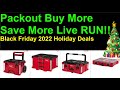 🏃‍♂️Run! 🏃‍♂️ Milwaukee Packout 🔥🔥🔥🚨 Buy More Save more 🎅🎄Black Friday 2022 Holiday Deals Home Depot