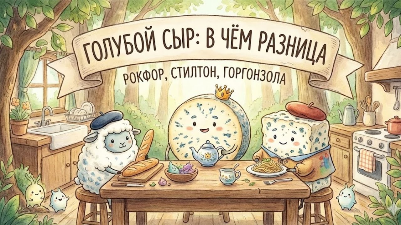 Голубой сыр: в чём разница рокфор, стилтон и горгонзола